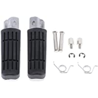MagiDeal 1 Par de Estribos Delanteros Reposapiés Pedales Aptos para Yamaha FJR 1300 FZ1 FZ6